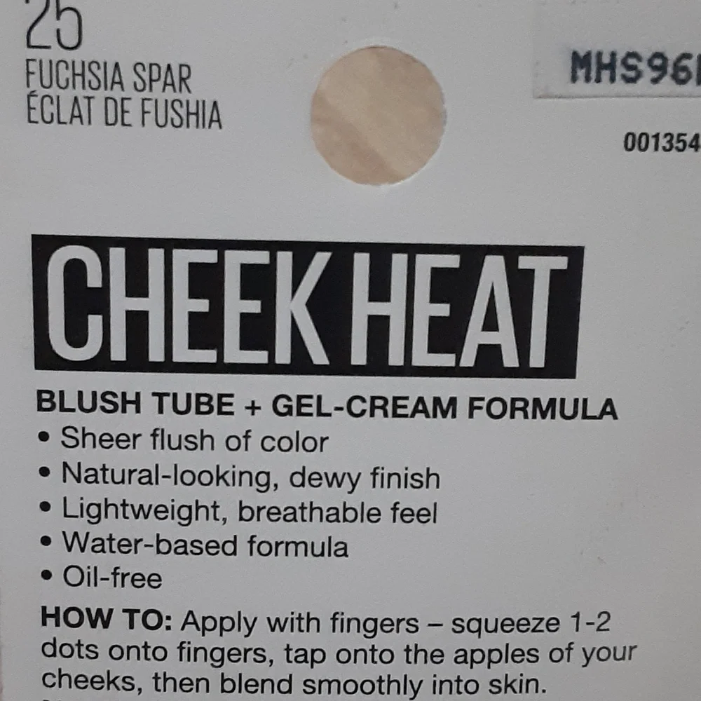 FINAL PRICE - Maybelline Cheek Heat